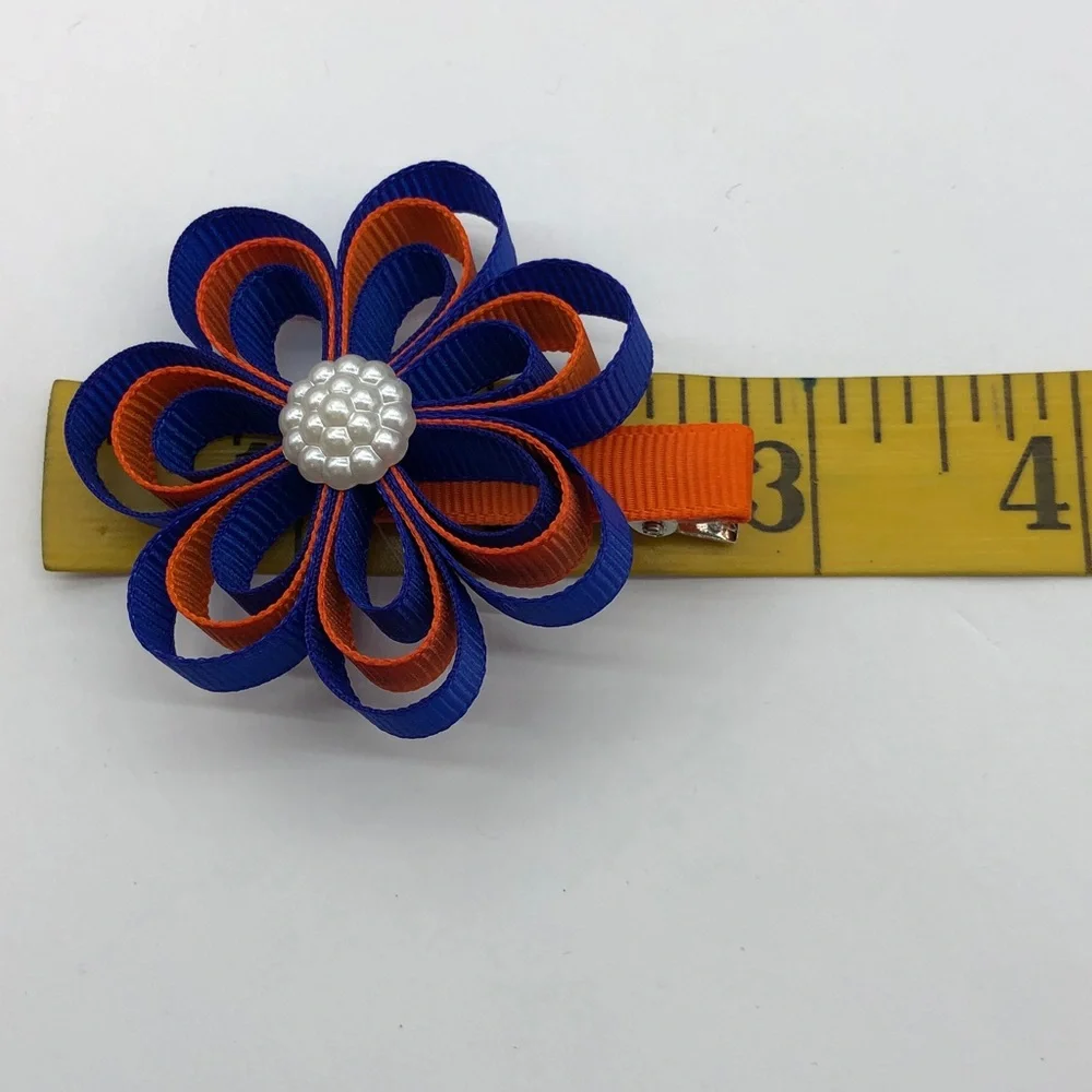 Hair bows ( set of four) alligator clips